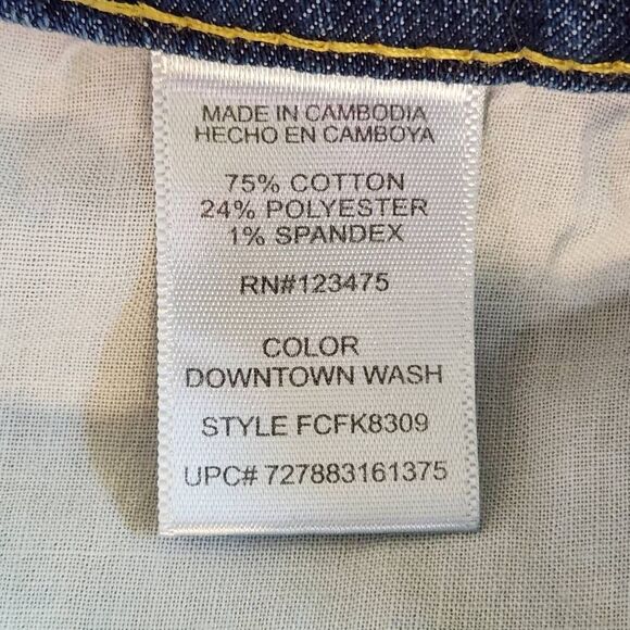 French Connection Straight Leg Slim Fit Jeans Size 4 Slim Leg Denim - Picture 7 of 9